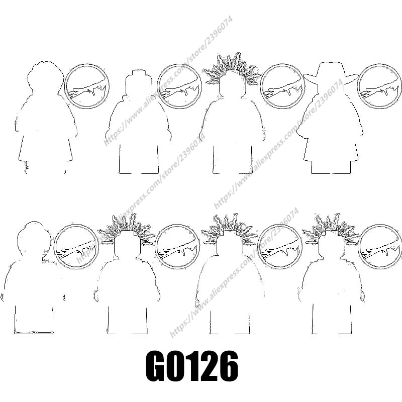 Kingdom Kids Education - Action Figures Building Blocks Series G0126