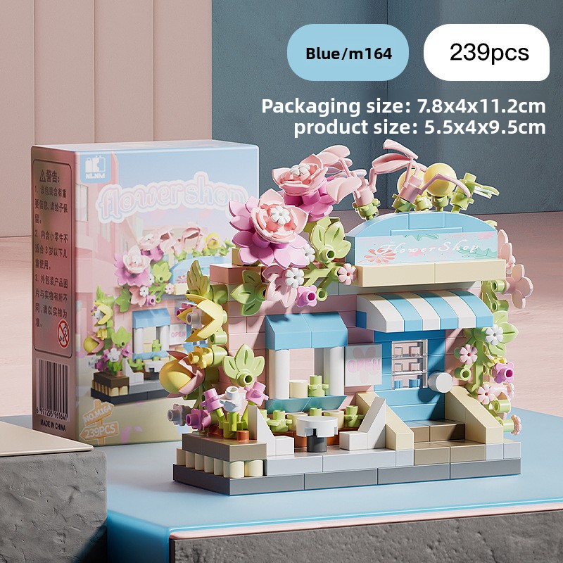 Kingdom Kids Education - Mini Street View Building Blocks Kit,