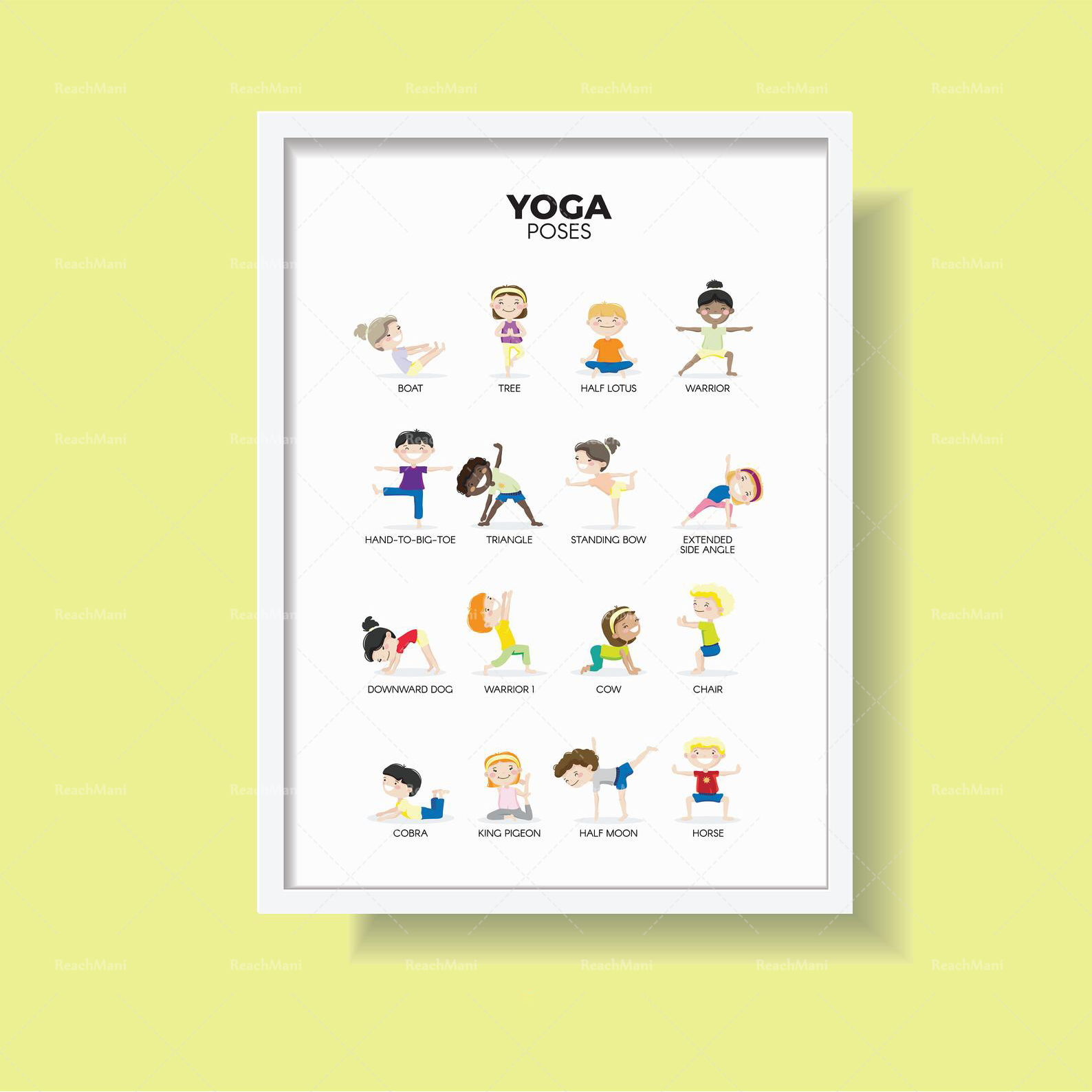 YOGA POSES Practical Life Kids - Kids Yoga Education recensie en prijs
