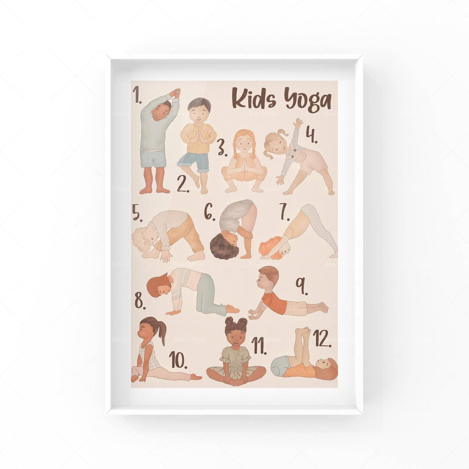 YOGA POSES Practical Life Kids - Kids Yoga Education recensie en prijs