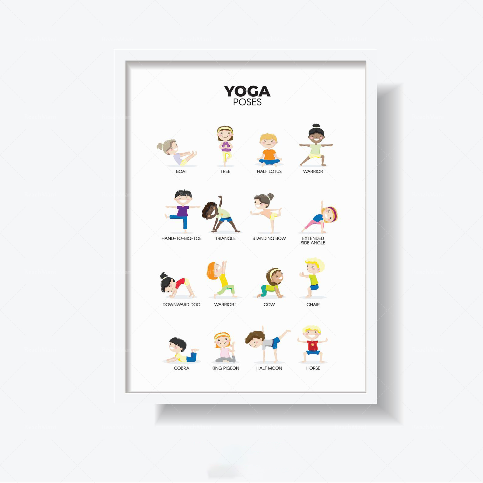 YOGA POSES Practical Life Kids - Kids Yoga Education recensie en prijs