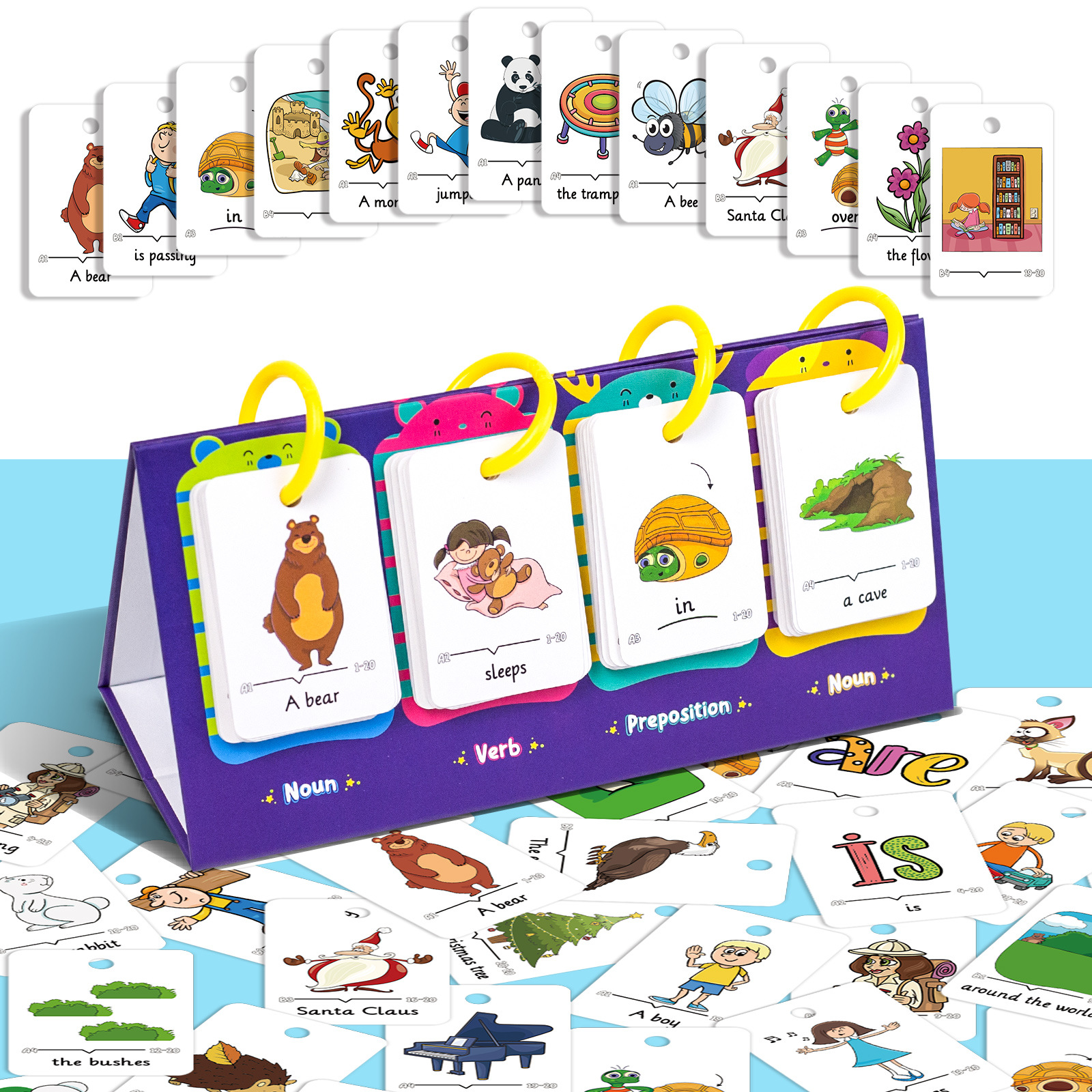 80Pcs Table Model Visual Word  - Kids Education Card recensie en prijs
