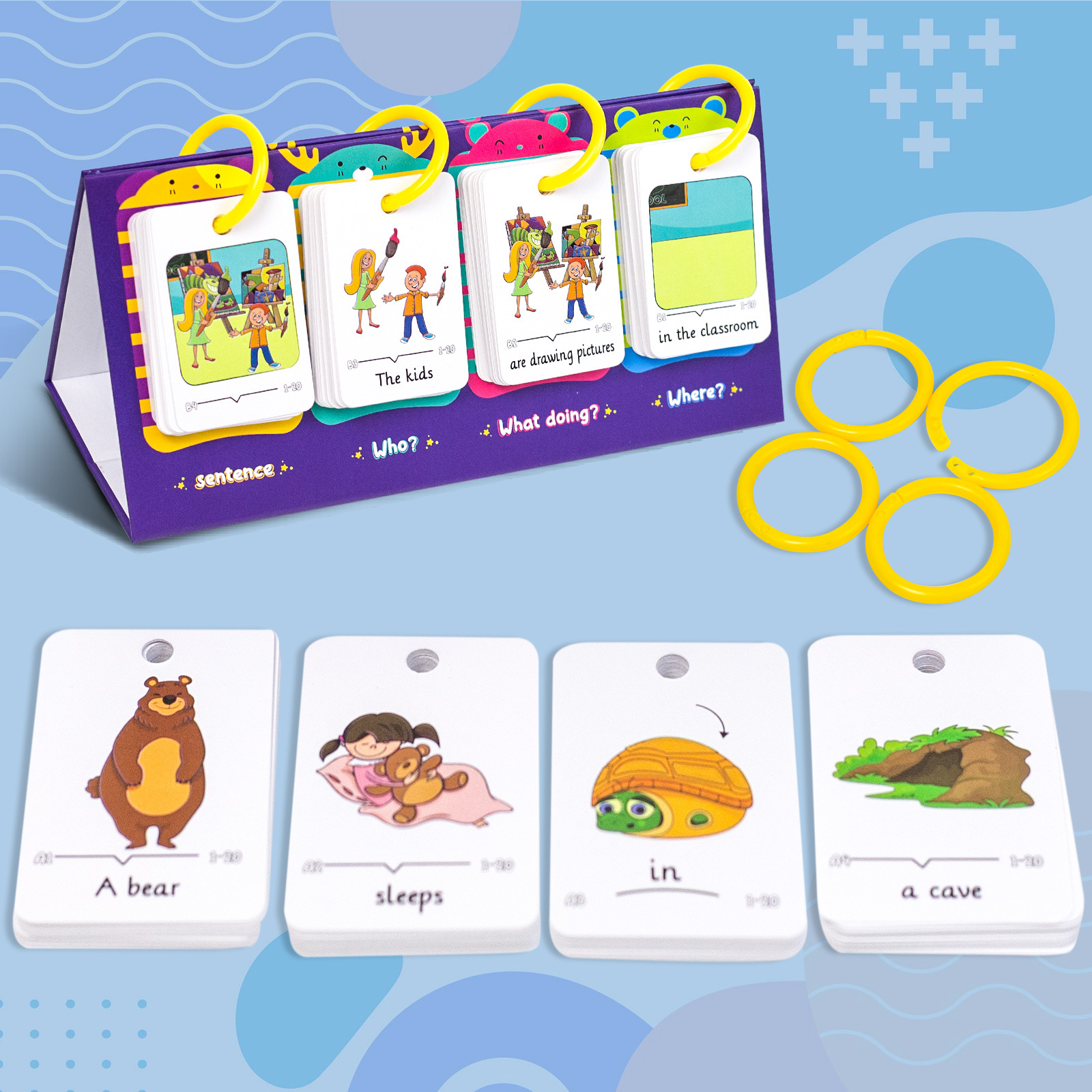 80Pcs Table Model Visual Word  - Kids Education Card recensie en prijs