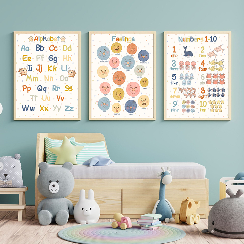 1pc frameless Montessori Educa - Kids Yoga Education recensie en prijs