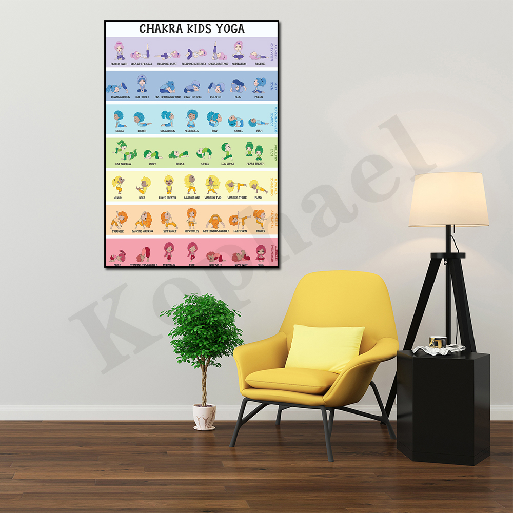 Chakra Yoga Poses for Kids Sch - Kids Yoga Education recensie en prijs