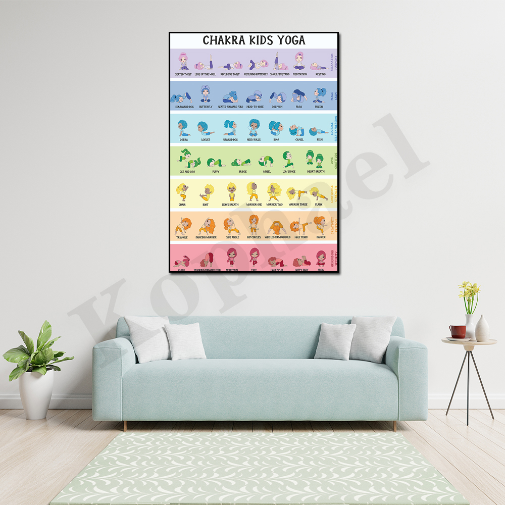 Chakra Yoga Poses for Kids Sch - Kids Yoga Education recensie en prijs