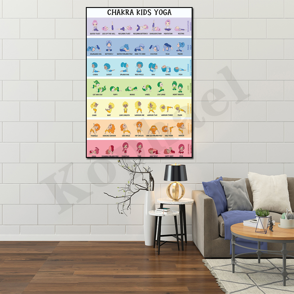Chakra Yoga Poses for Kids Sch - Kids Yoga Education recensie en prijs