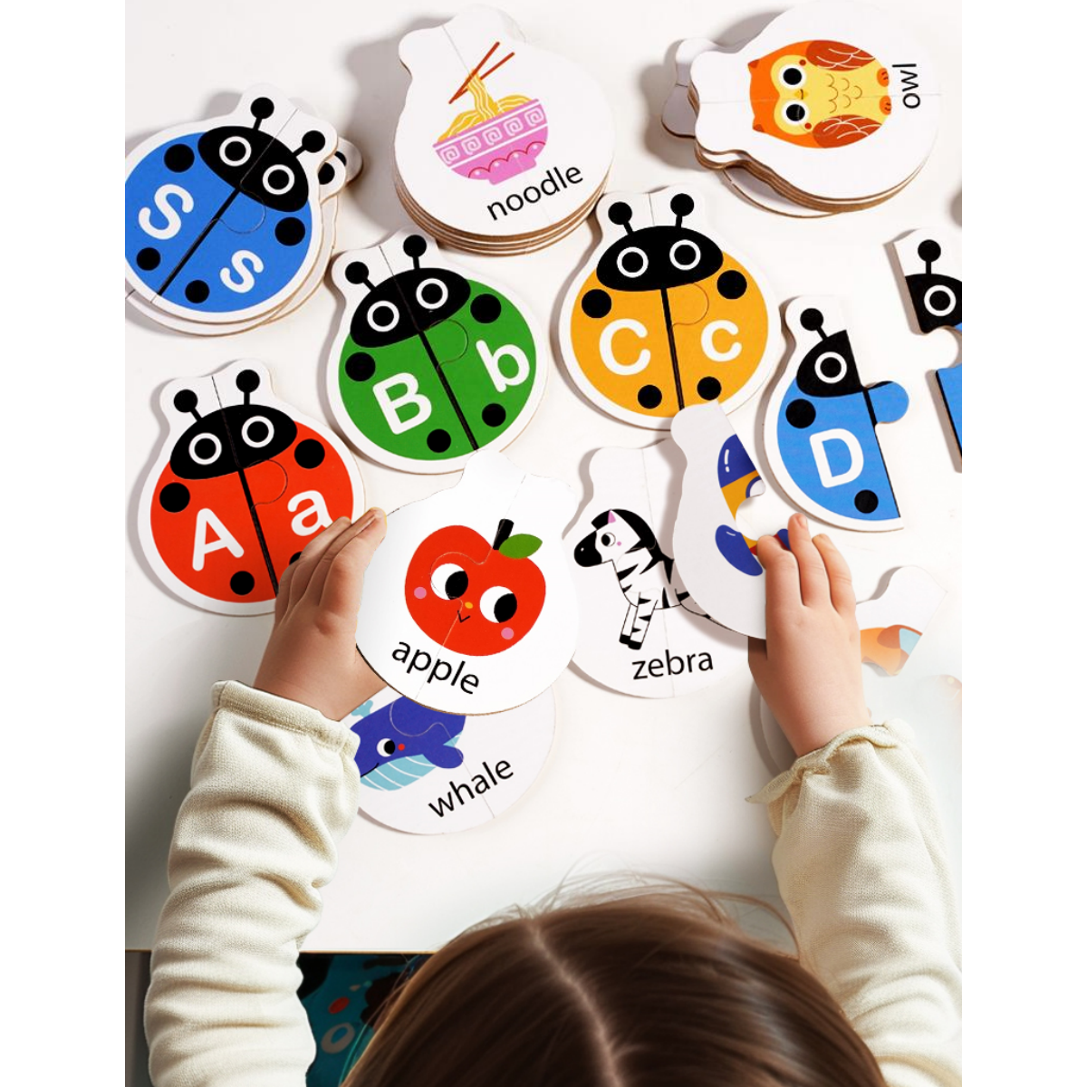 Montessori Matching Letters Fi - Kids Education Card recensie en prijs