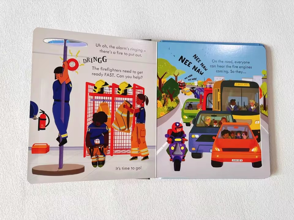 Usborne Peep Inside How A Fire - Kids Education In Us recensie en prijs