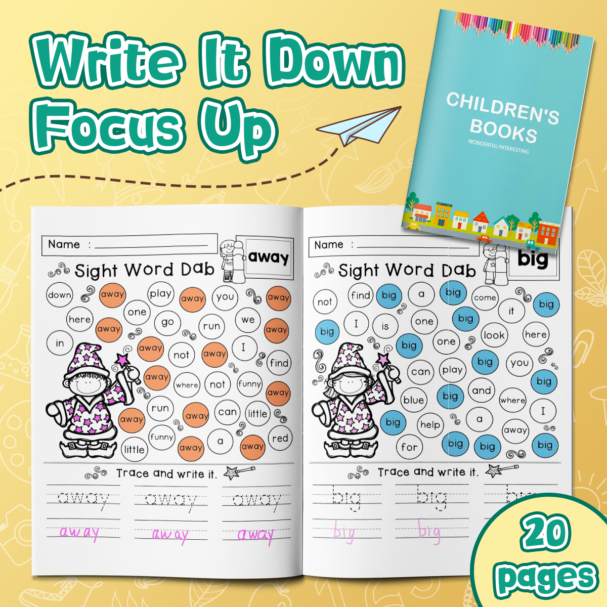Dab-and-Learn Sight Word Workb - Kids Education In Us recensie en prijs