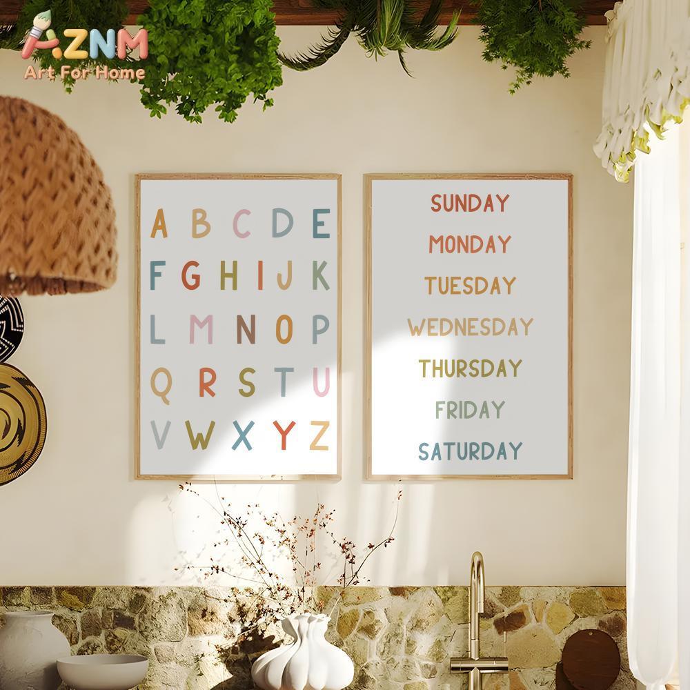 AZNM Educational Alphabet Numb - Kids Educational - Alphabet Numbers & More recensie en prijs