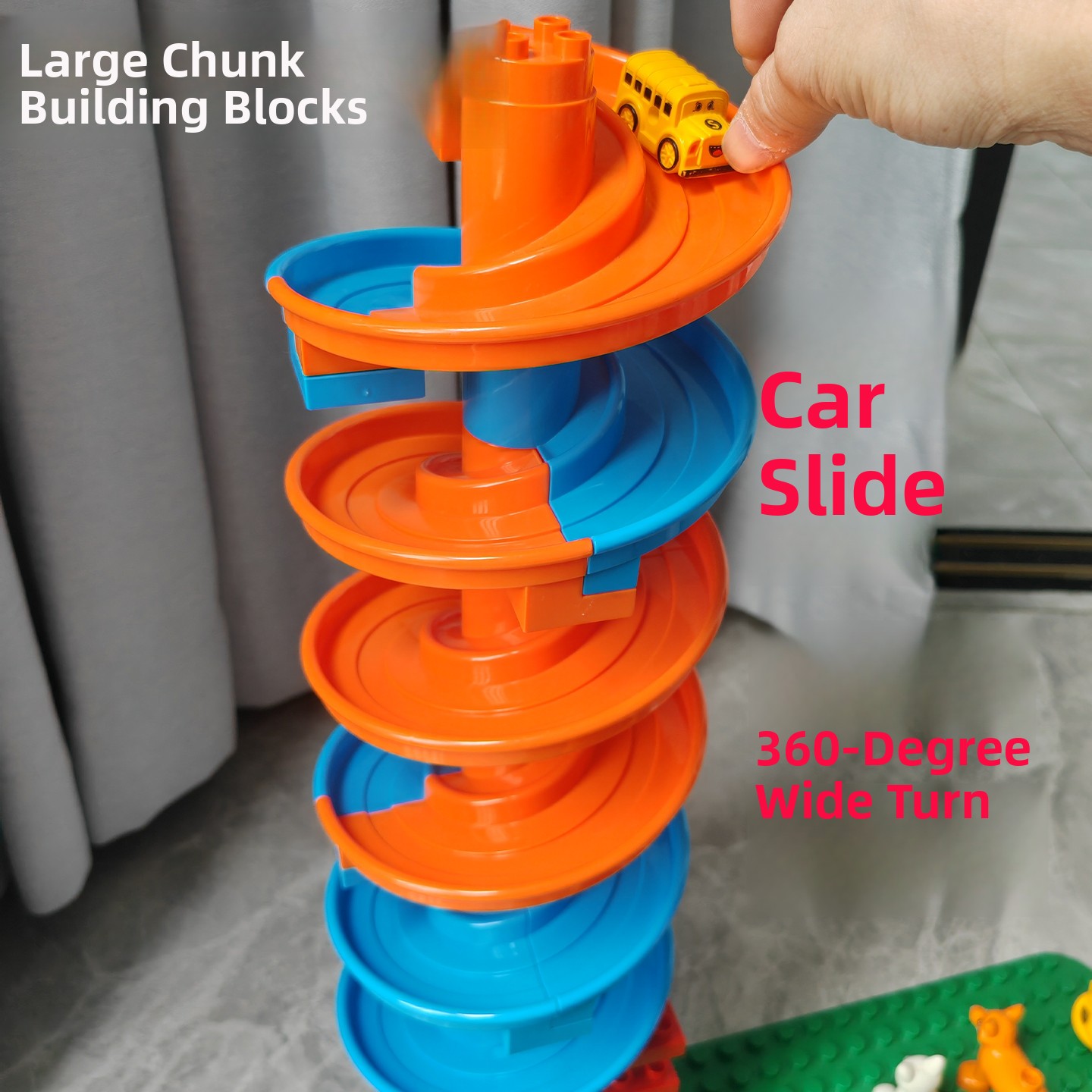 Large Particle Plastic Buildin - Kids Education Degree recensie en prijs
