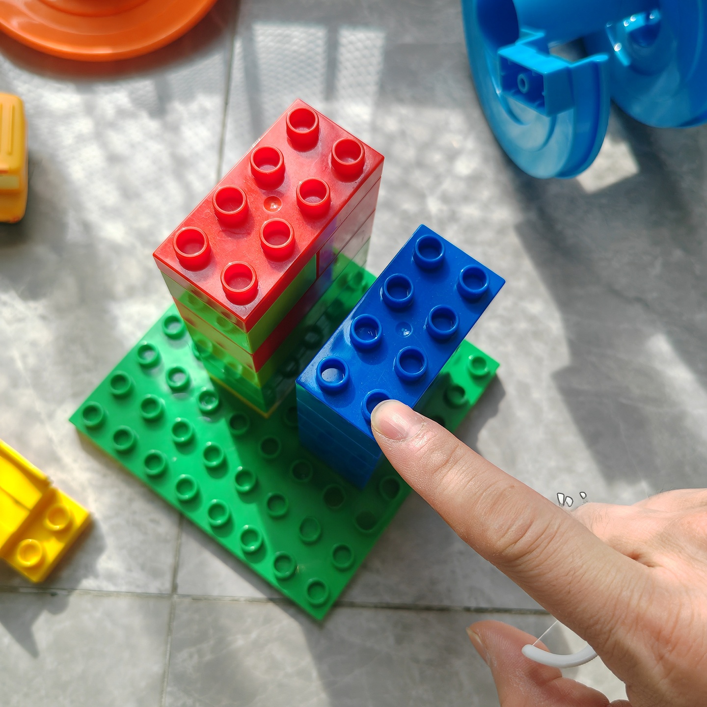 Large Particle Plastic Buildin - Kids Education Degree recensie en prijs