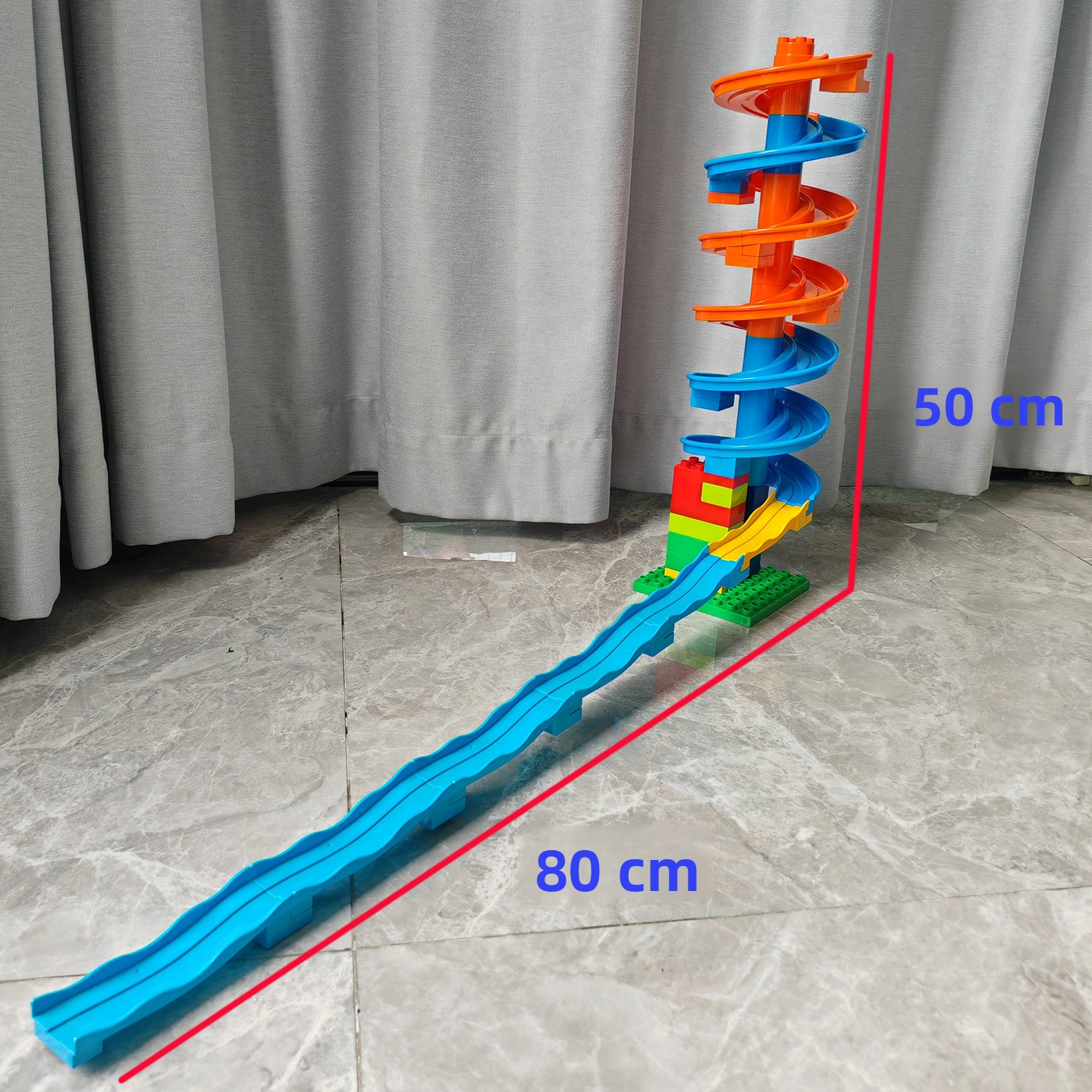 Large Particle Plastic Buildin - Kids Education Degree recensie en prijs