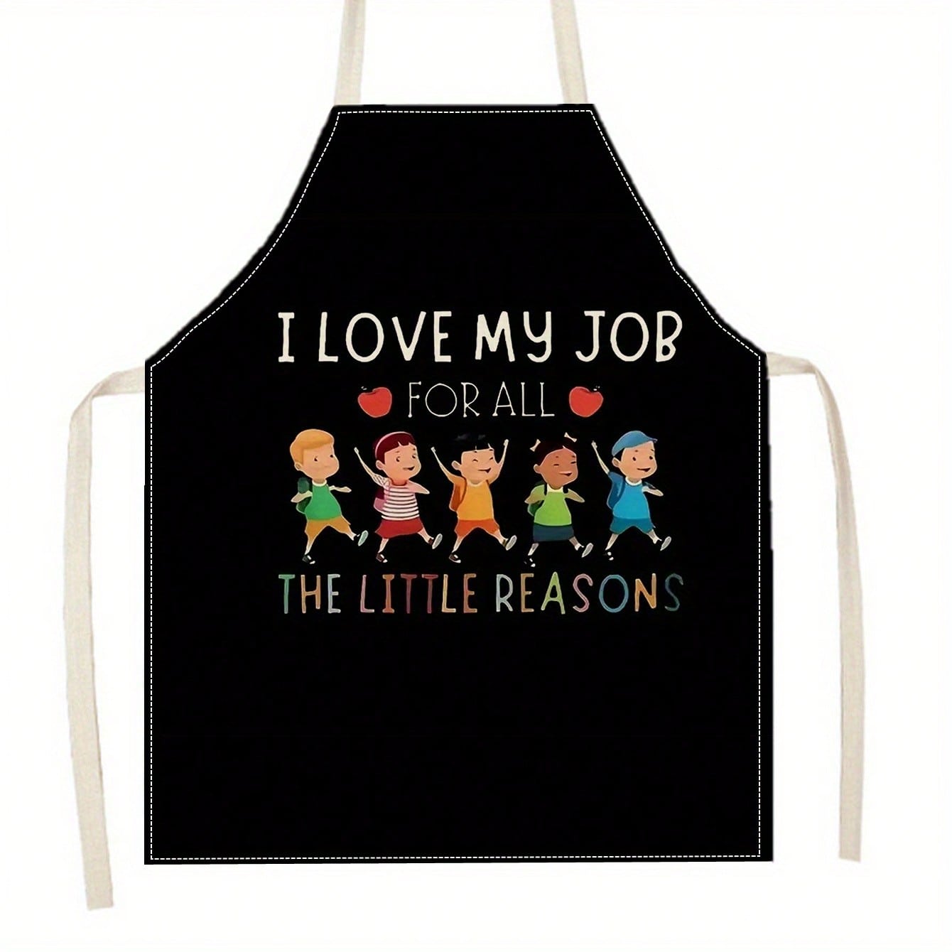 Teacher Apron, I Love My Job K - Kids Education Jobs recensie en prijs
