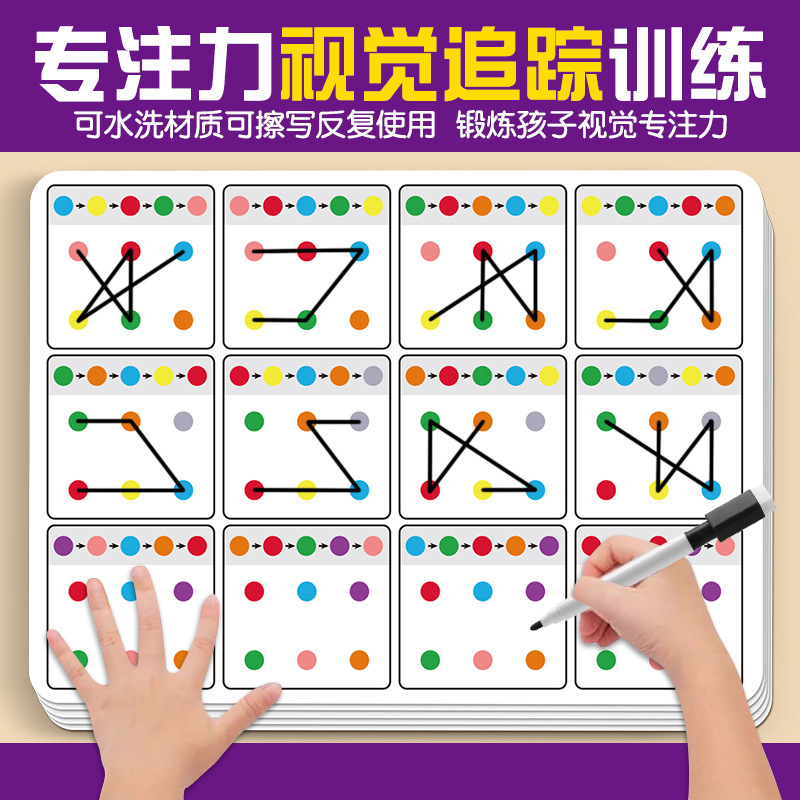 Visual Tracking Focus Training - Kids Education Card recensie en prijs