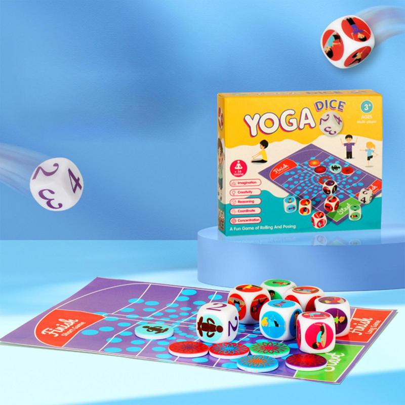 Exercise Dice For Kids Fun Kid - Kids Yoga Education recensie en prijs