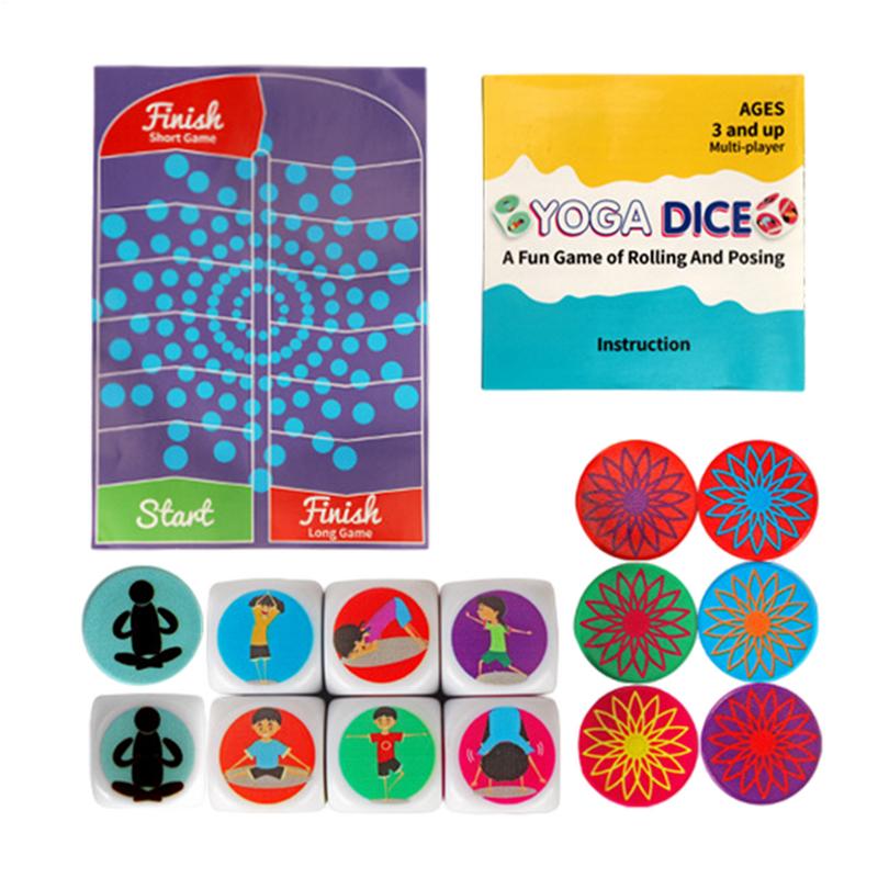 Exercise Dice For Kids Fun Kid - Kids Yoga Education recensie en prijs