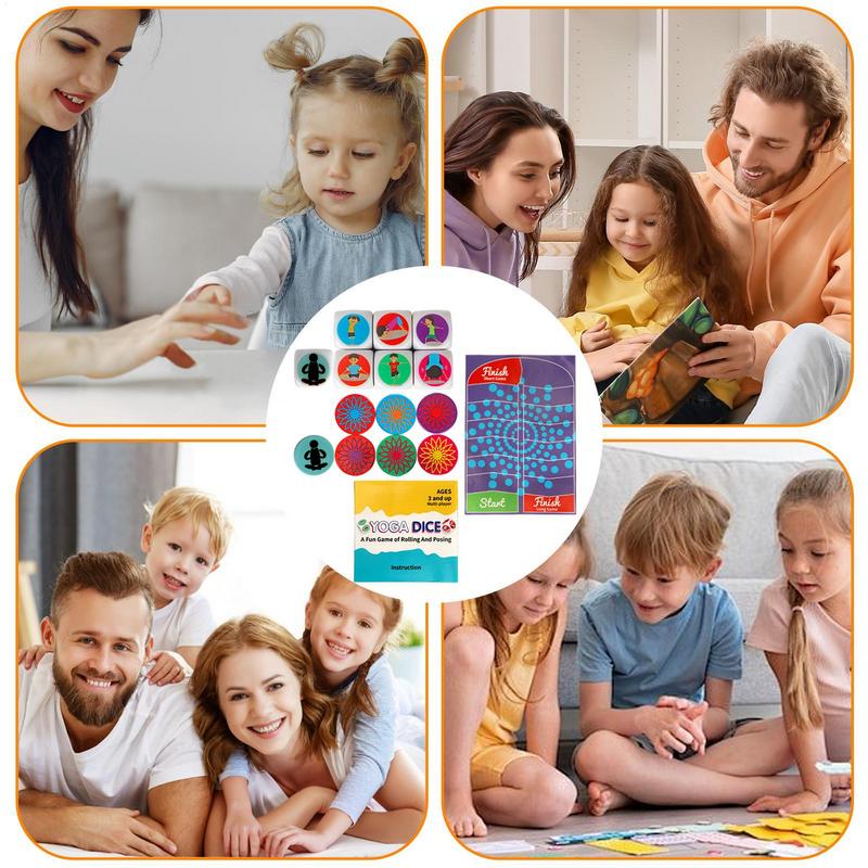 Exercise Dice For Kids Fun Kid - Kids Yoga Education recensie en prijs