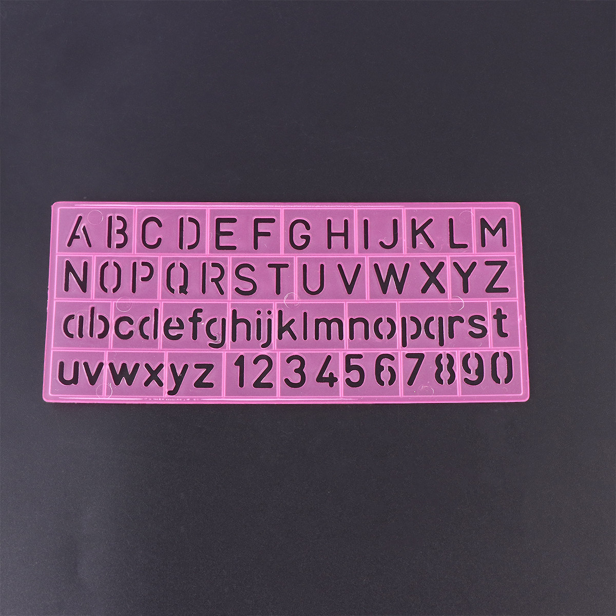 4Pcs Plastic Graffiti Rulers A - Kids Educational - Alphabet Numbers & More recensie en prijs