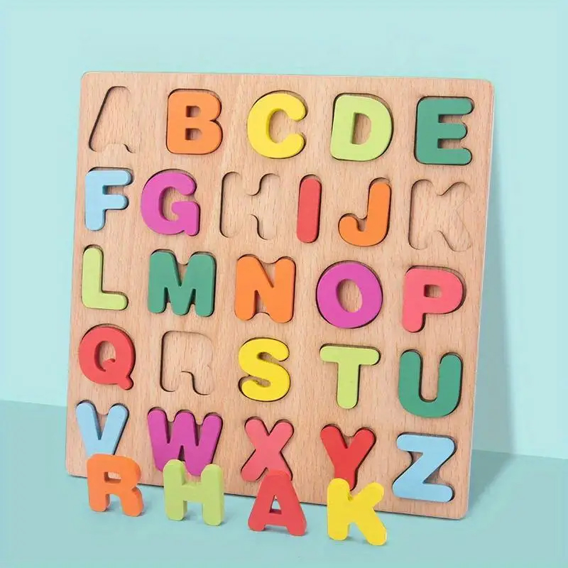 Colorful Alphabet Number Woode - Kids Educational - Alphabet Numbers & More recensie en prijs