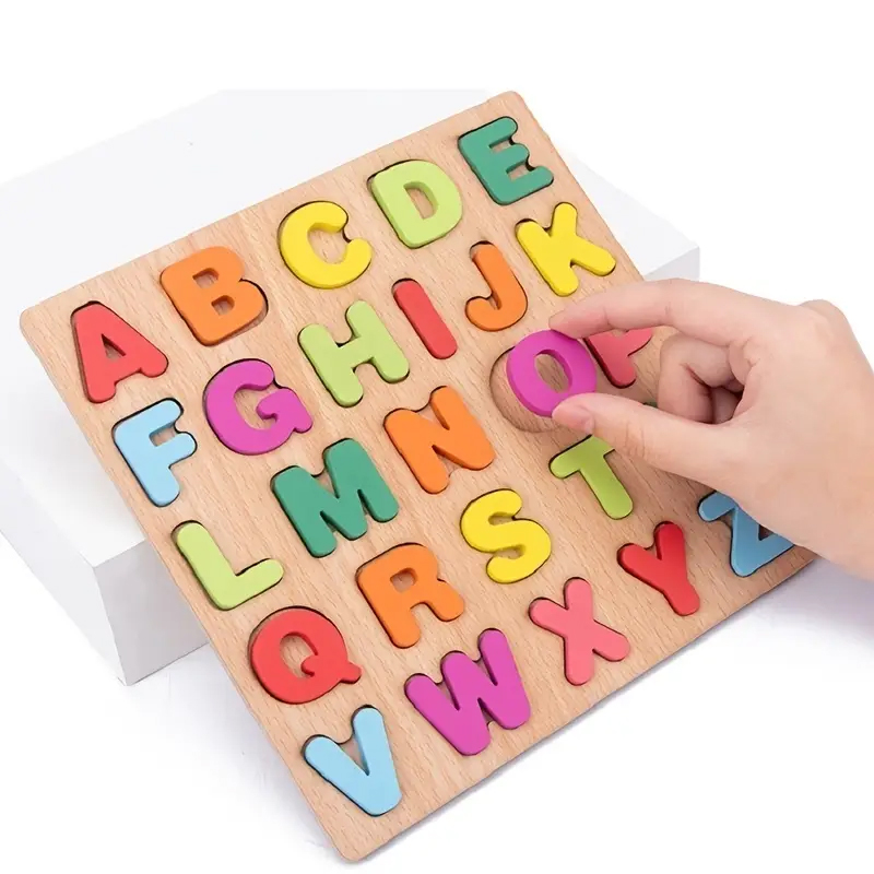 Colorful Alphabet Number Woode - Kids Educational - Alphabet Numbers & More recensie en prijs