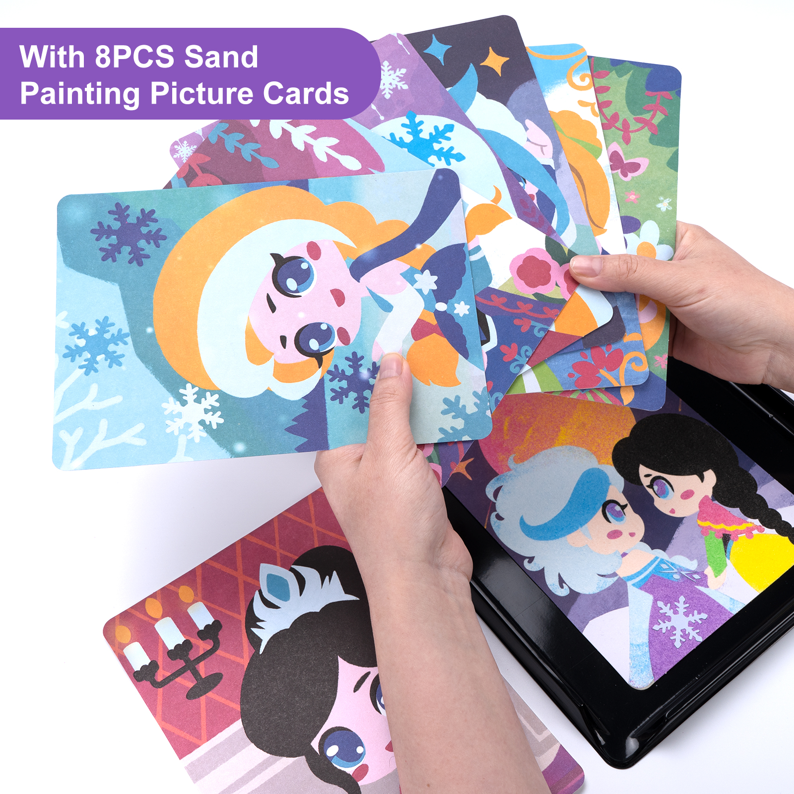 DIY Sand Painting Animal Princ - Kids Education Card recensie en prijs
