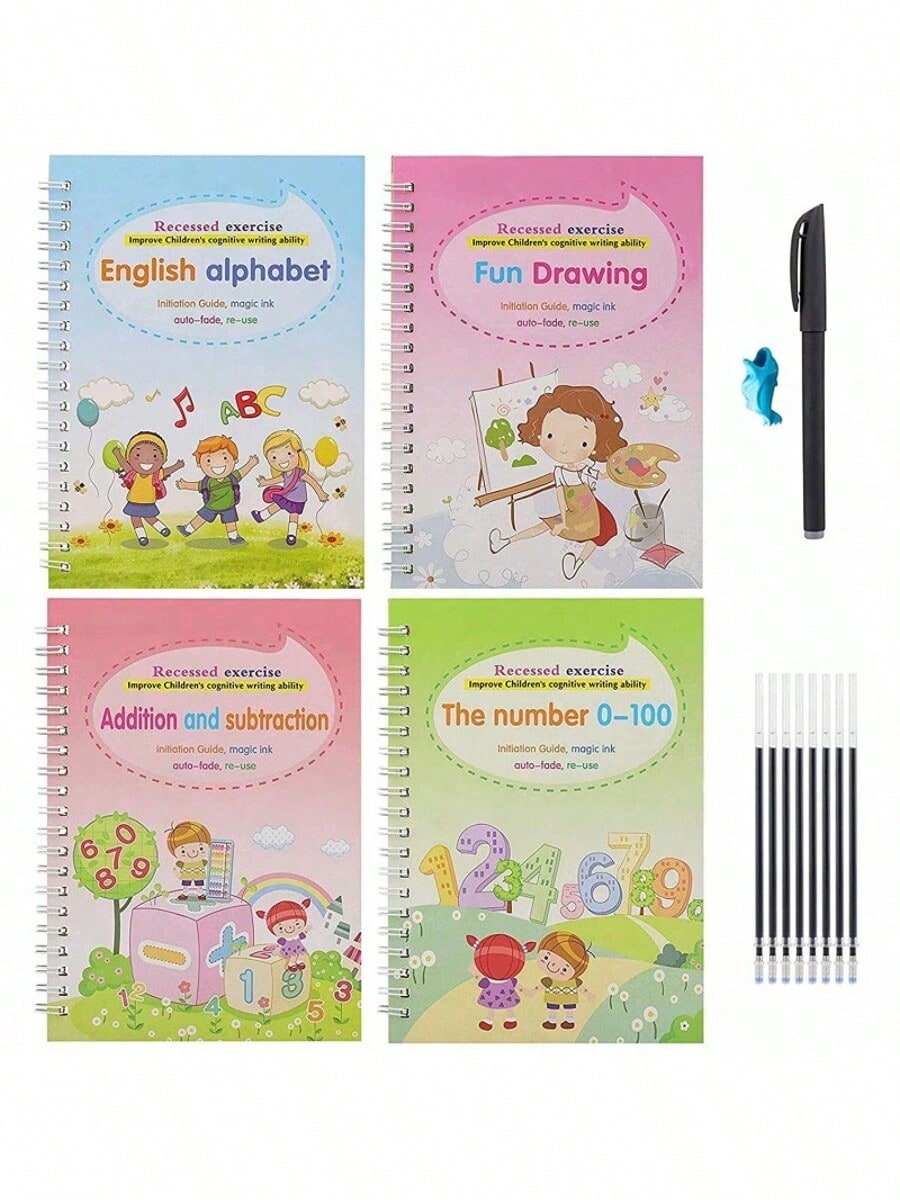 Reusable Grooved Magic Calligr - Kids Educational - Alphabet Numbers & More recensie en prijs