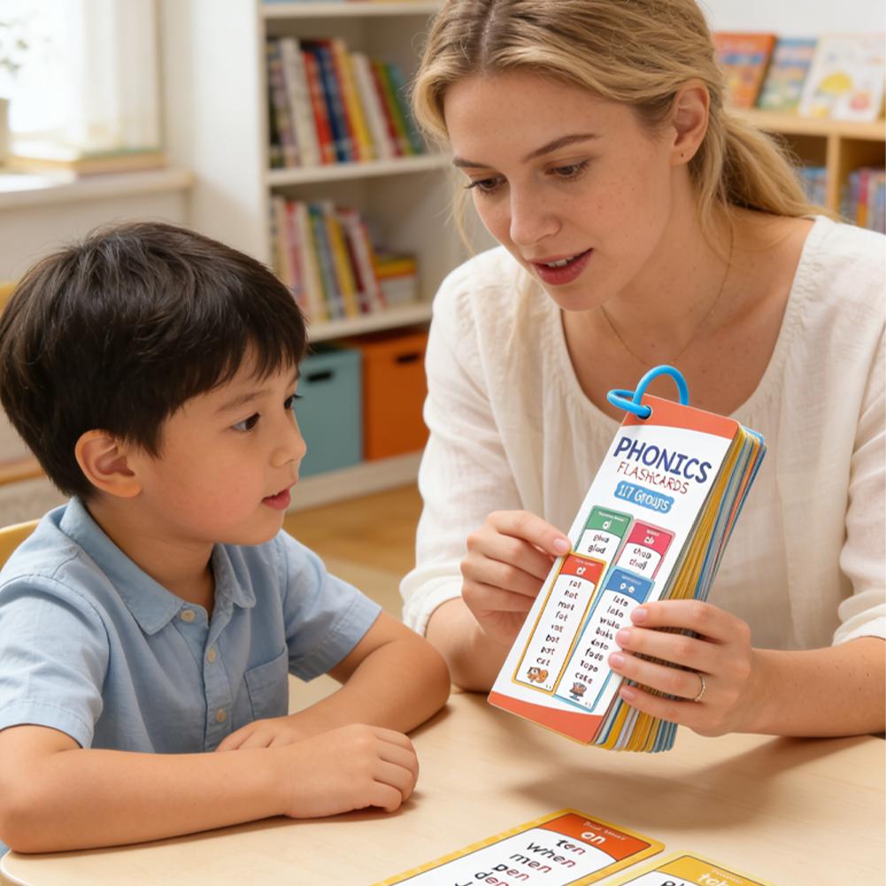 117 Groups Phonics Flashcards  - Kids Education Card recensie en prijs