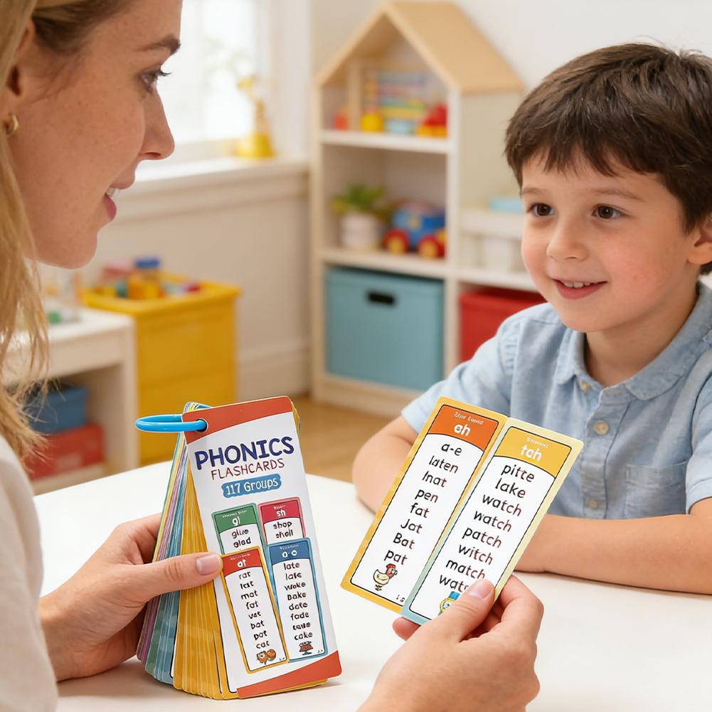 117 Groups Phonics Flashcards  - Kids Education Card recensie en prijs