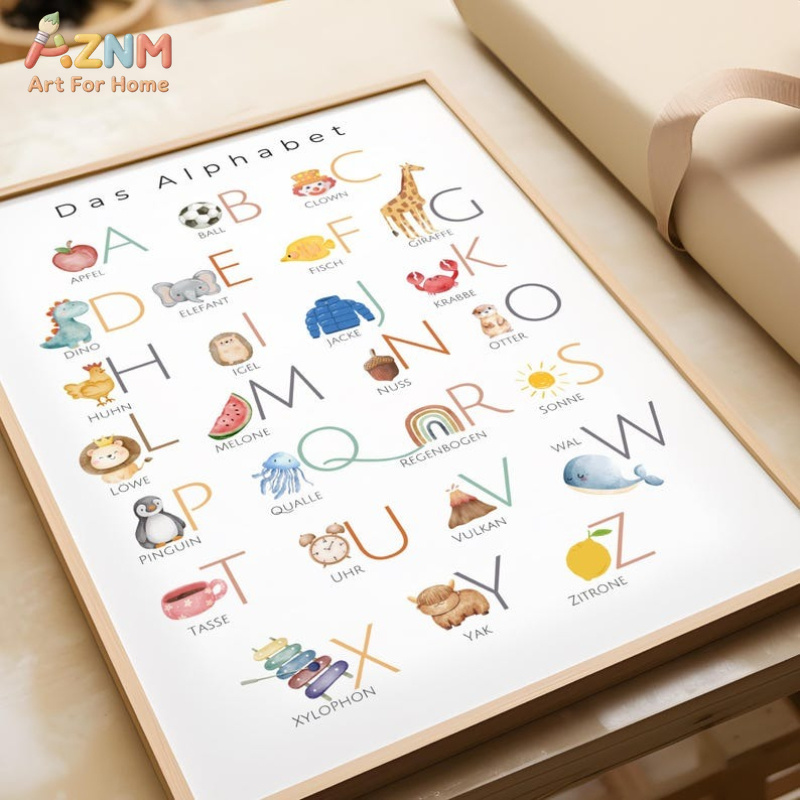 AZNM German Alphabet Numbers C - Kids Educational - Alphabet Numbers & More recensie en prijs