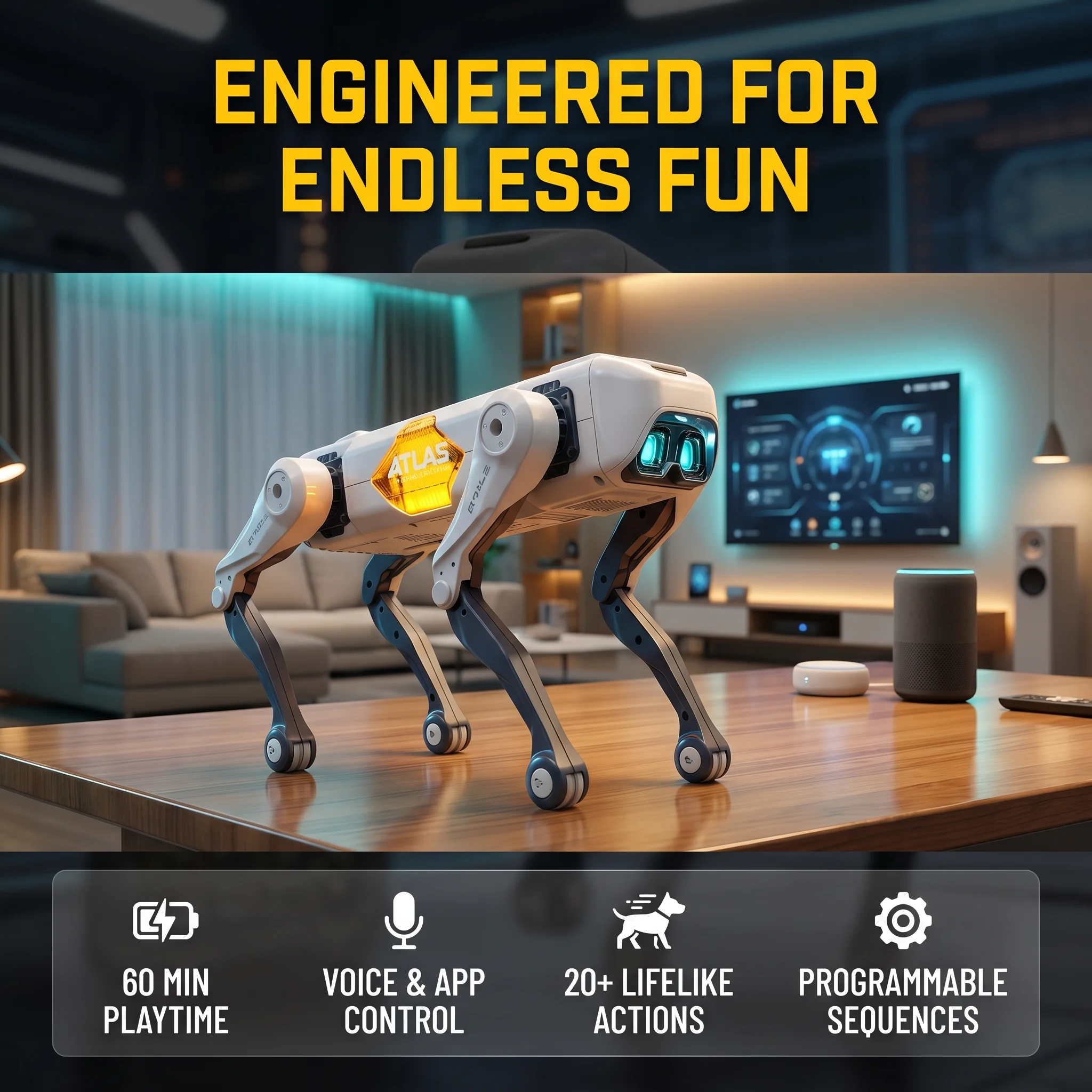 AI Smart Robot Dog, Voice & AP - Kids Education In Us recensie en prijs