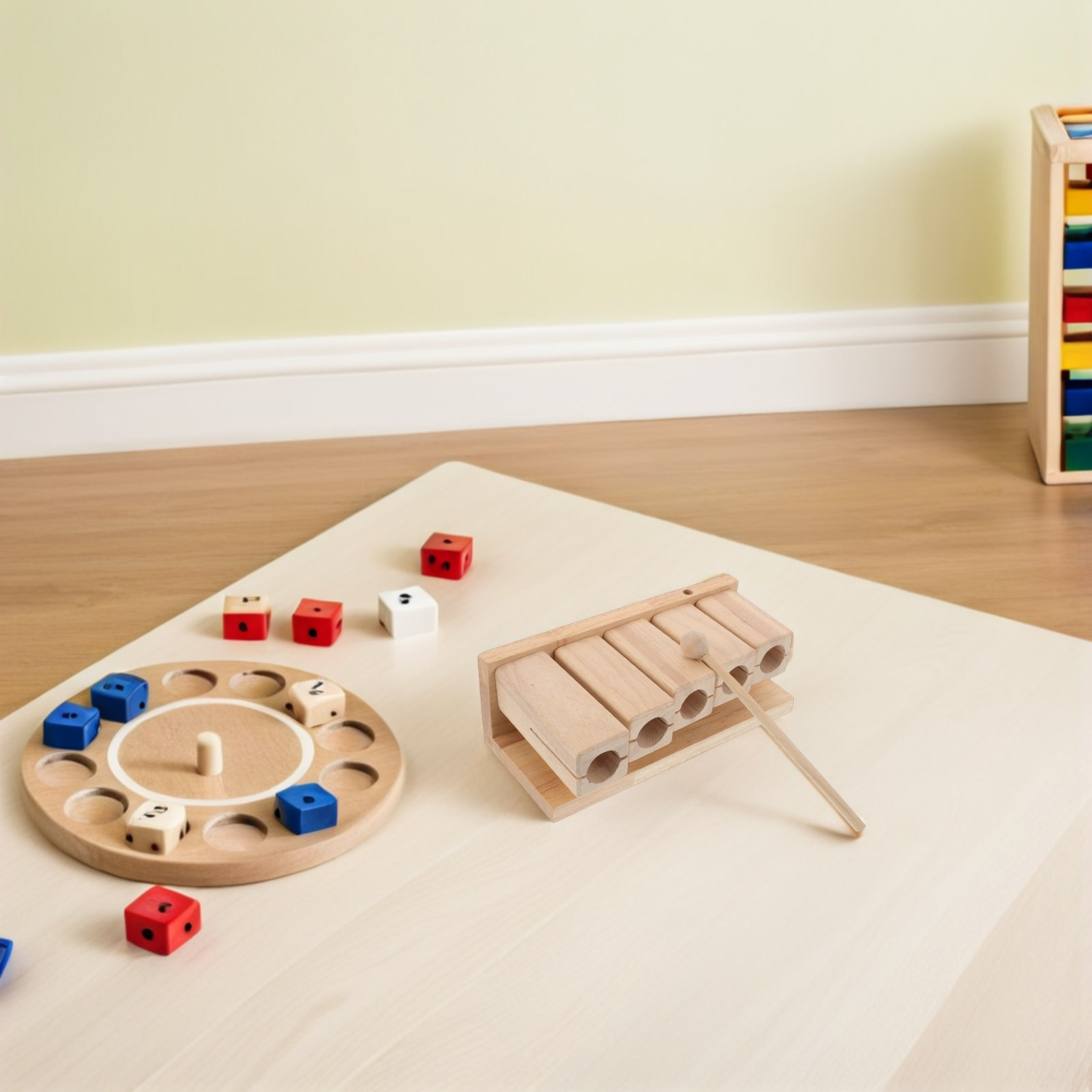 Wood Percussion Tones Hand Per - Kids Yoga Education recensie en prijs