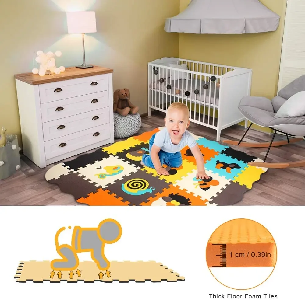 Animal Pattern Baby Play Mat P - Kids Yoga Education recensie en prijs