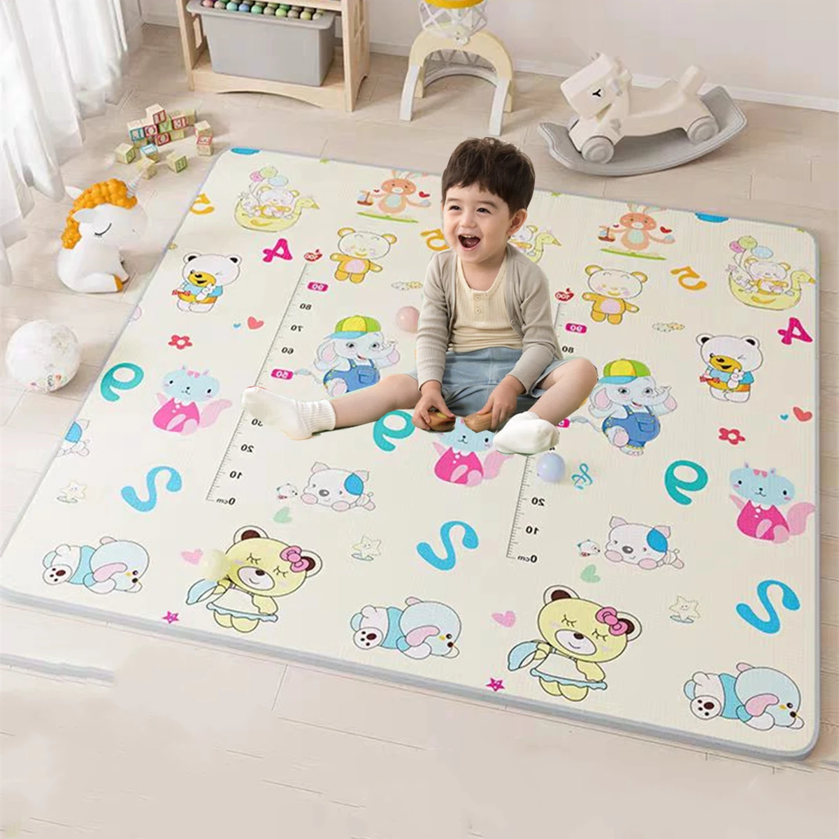Baby Play Mat Waterproof Soft  - Kids Yoga Education recensie en prijs