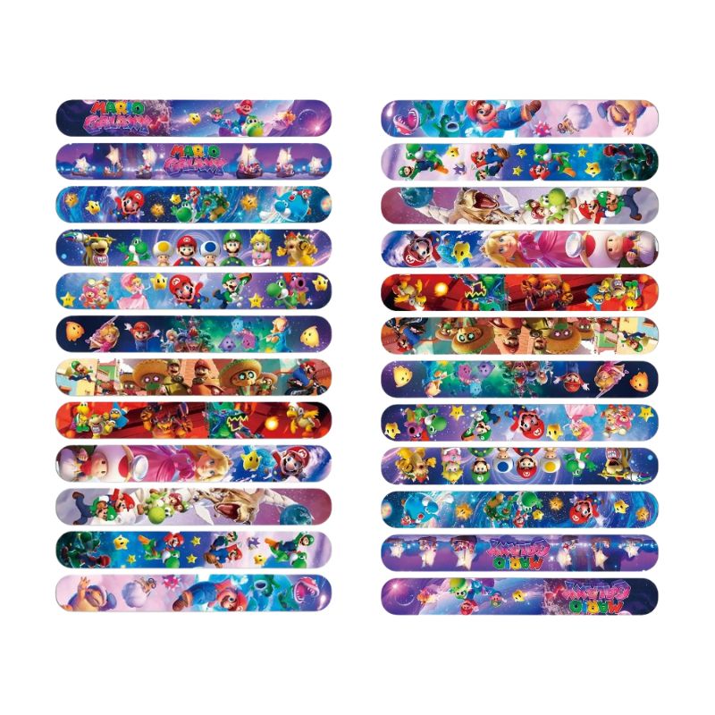 Super Mario PVC Slap Bracelets - Kids Education In Us recensie en prijs