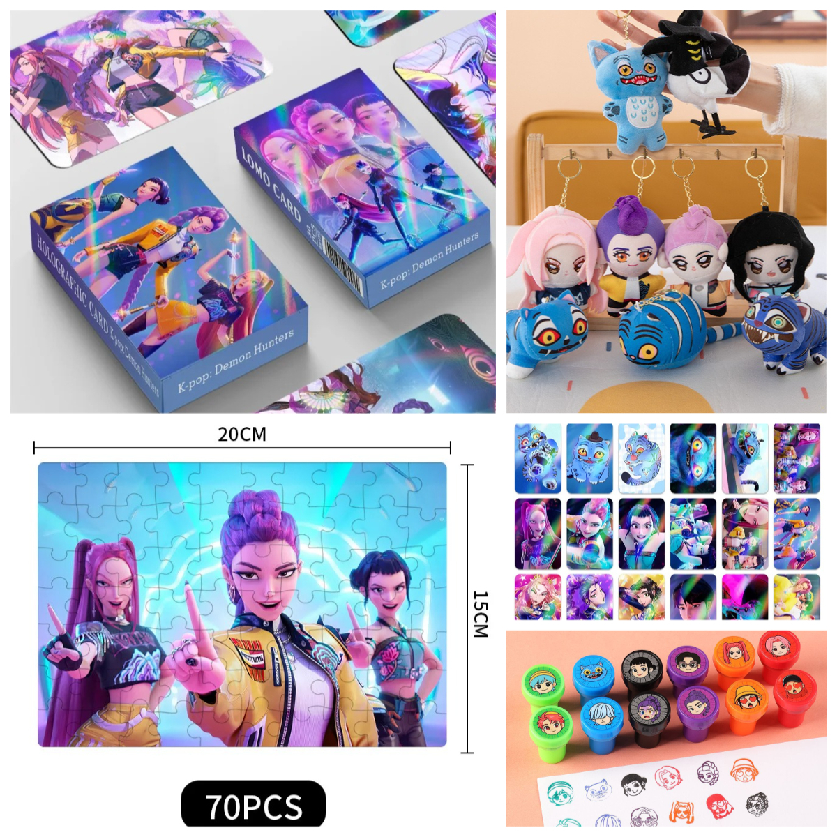 Cartoon Plush Keychain & Puzzl - Kids Education Card recensie en prijs